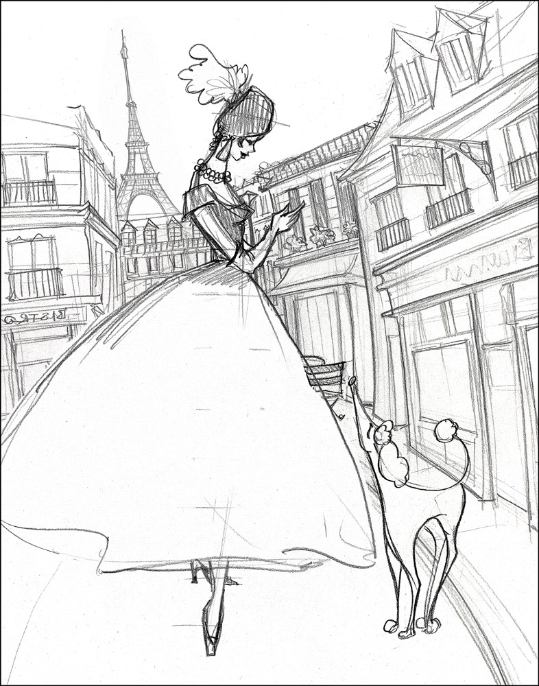 Paris Lady (sketch)