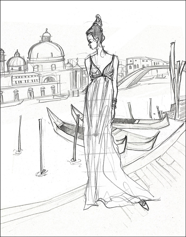 Venice Lady (sketch)